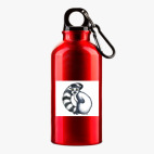 Металлическая бутылка 400 мл UV-DTF