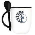 Кружка с ложкой