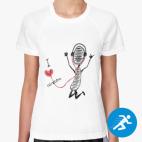 Женская спортивная футболка