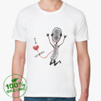 Мужская футболка органик