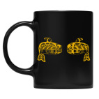 Кружка цветная UV-DTF