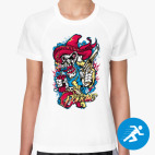 Женская спортивная футболка