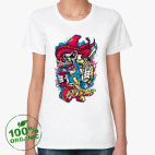 Женская футболка органик