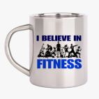 Кружка металлическая