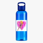 Прозрачная спортивная бутылка