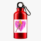 Металлическая бутылка 400 мл UV-DTF