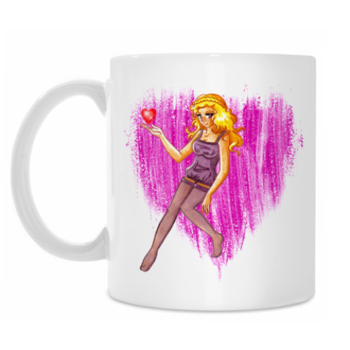 Кружка с принтом Nanami-chan