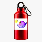 Металлическая бутылка 400 мл UV-DTF