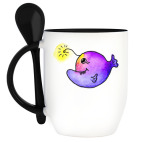 Кружка с ложкой