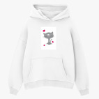 Толстовка худи оверсайз