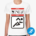 Женская спортивная футболка