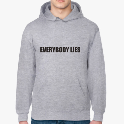 Толстовка худи с принтом Everybody Lies