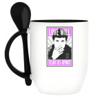 Кружка с ложкой