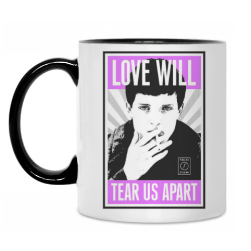Кружка с принтом Joy Division