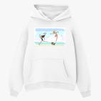 Толстовка худи оверсайз