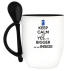 Кружка с ложкой