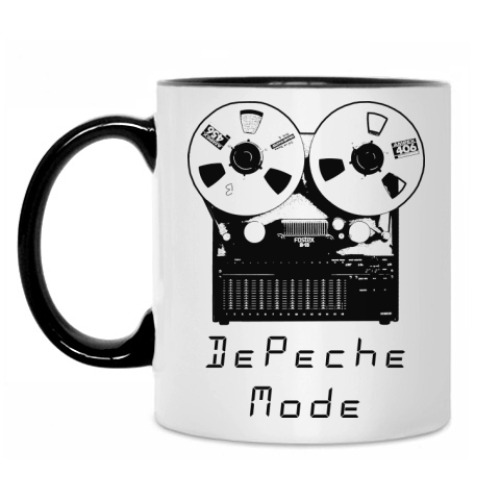 Кружка с принтом Depeche Mode