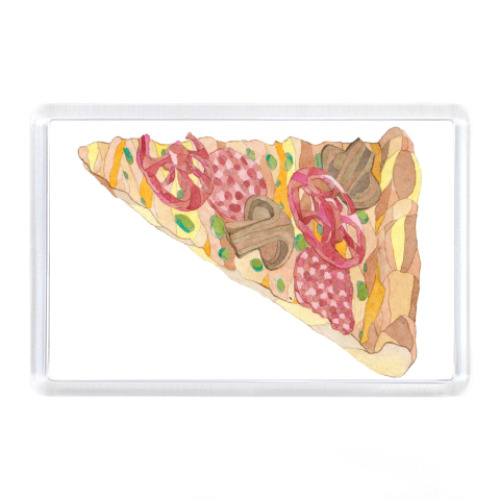 Магнит с принтом Пица