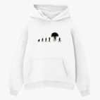 Толстовка худи оверсайз