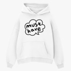 Толстовка худи оверсайз