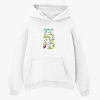 Толстовка худи оверсайз