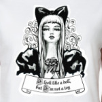 Фэшн иллюстрация кукла