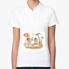 Женская рубашка поло