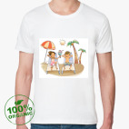 Мужская футболка органик