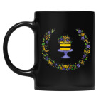 Кружка цветная UV-DTF