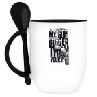 Кружка с ложкой