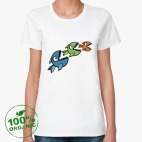 Женская футболка органик