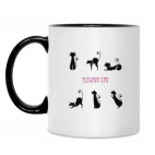 Кружка двухцветная