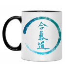 Кружка двухцветная