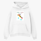 Толстовка худи оверсайз