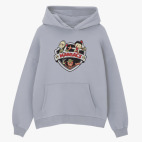 Толстовка худи оверсайз