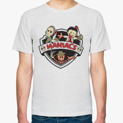 Футболка с принтом Maniacs