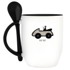 Кружка с ложкой