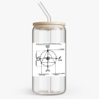 Банка с бамбуковой крышкой