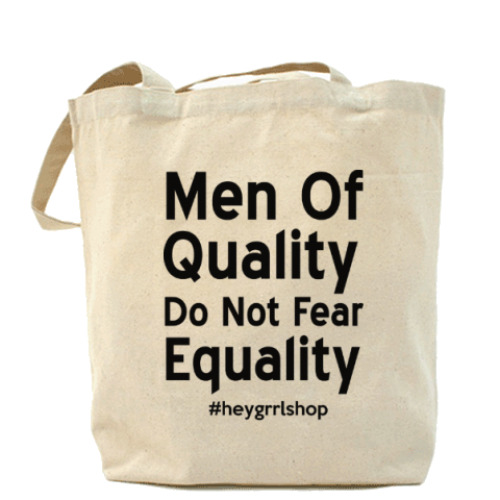 Сумка шоппер с принтом Do Not Fear Equality