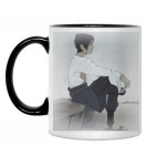 Кружка двухцветная