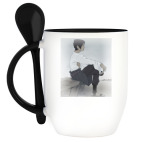 Кружка с ложкой