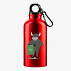 Металлическая бутылка 400 мл UV-DTF