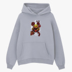 Толстовка худи оверсайз