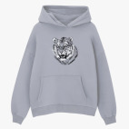 Толстовка худи оверсайз