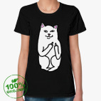 Женская футболка органик