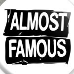Надпись ALMOST FAMOUS