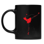 Кружка цветная UV-DTF