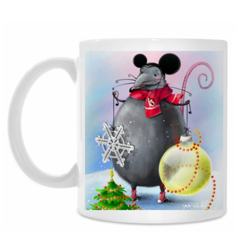 Кружка с принтом Крысомышь