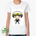 Женская футболка органик