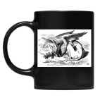 Кружка цветная UV-DTF